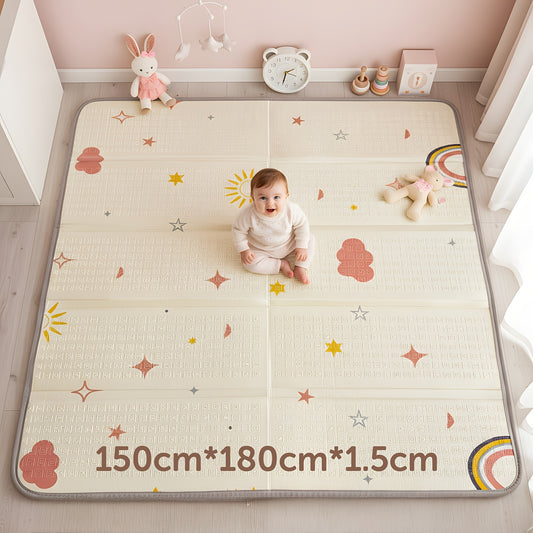 Baby Play Mat - Foldable Reversible Waterproof Padded – main product image
