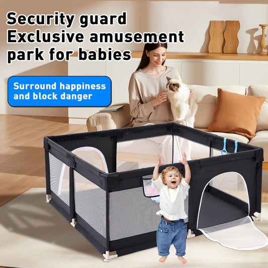 Baby Playpen - 47-Inch Indoor Outdoor Activity Yard – main product image