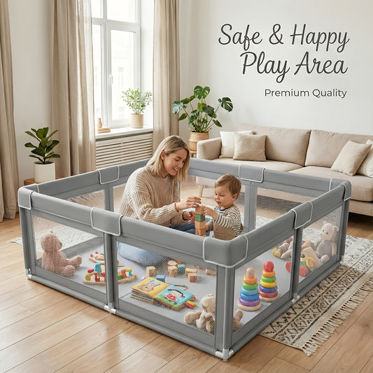 Baby Playpen - Breathable Soft Large 71X71 – main product image