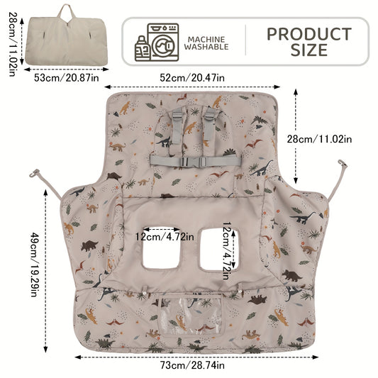 Baby Shopping Cart Cover - 2-in-1 High Chair Seat – main product image