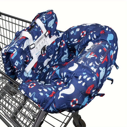 Baby Shopping Cart Cushion - High Chair Protective Pad – main product image