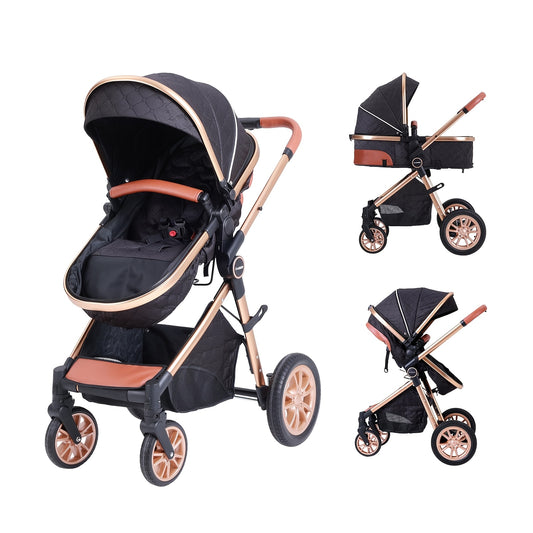 Baby Stroller - Foldable Reversible Adjustable – main product image