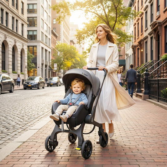 Baby Stroller - Portable Foldable Adjustable – main product image