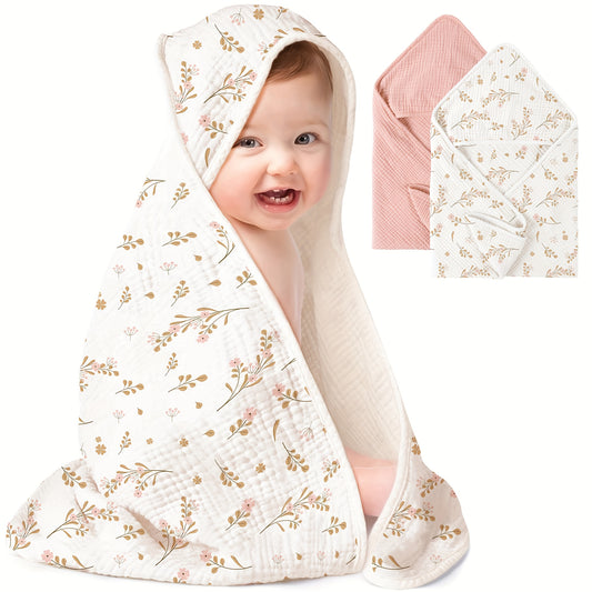 Baby Towel - 2-pack Muslin Cotton Soft – main product image