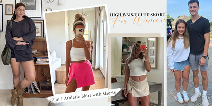 Womens High Waist Casual Bodycon Athletic Mini Skirt