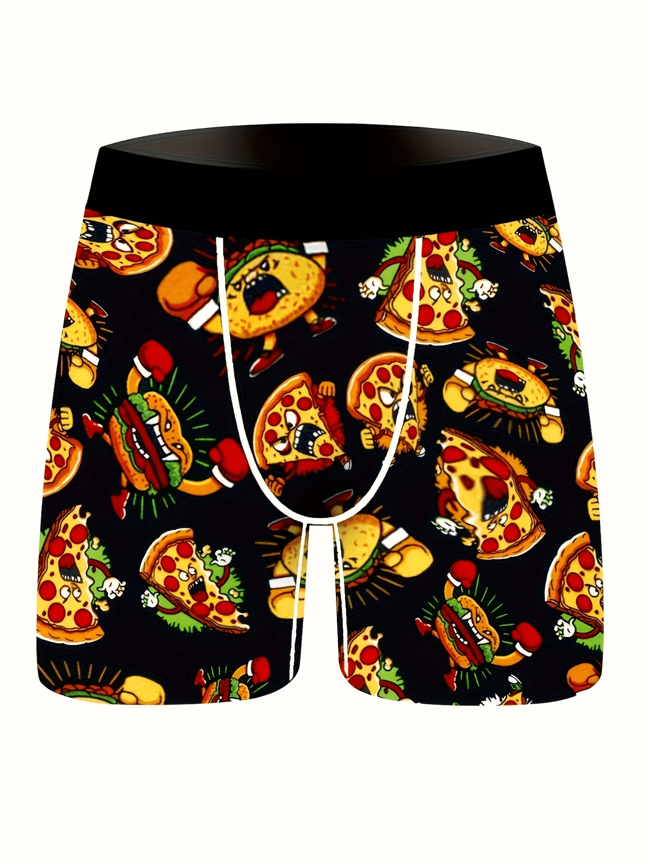 15-Pack Men'S Graffiti and Game Controller Boxer Briefs- Breathable Quick-Dry Fiber, Medium Elasticity, Random Camouflage Print for Home, Swimming, and Casual Wear, Playful Pattern Boxer Briefs|Comfortable and well-fitting boxer shorts