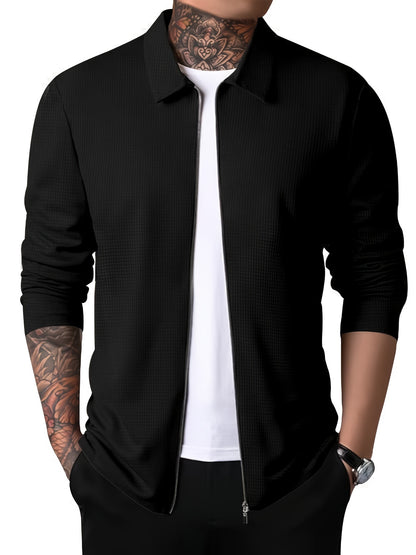 Men's Autumn And Winter Jackets, Slim Fit Cardigans with Collars, Men's Jackets, Casual Style, Suitable for Outdoor Travel