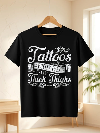 Women's Graphic Print T-Shirt - Round Neck Short Sleeve Travel Style 6533