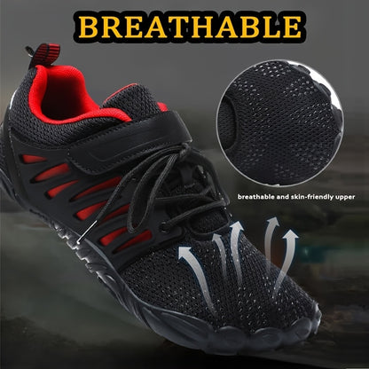 Barefoot Shoes Men Wide Toe Box Zero Drop Water Shoes Men for Gym Workout Minimalist Weightlifting Cross-Trainer Running