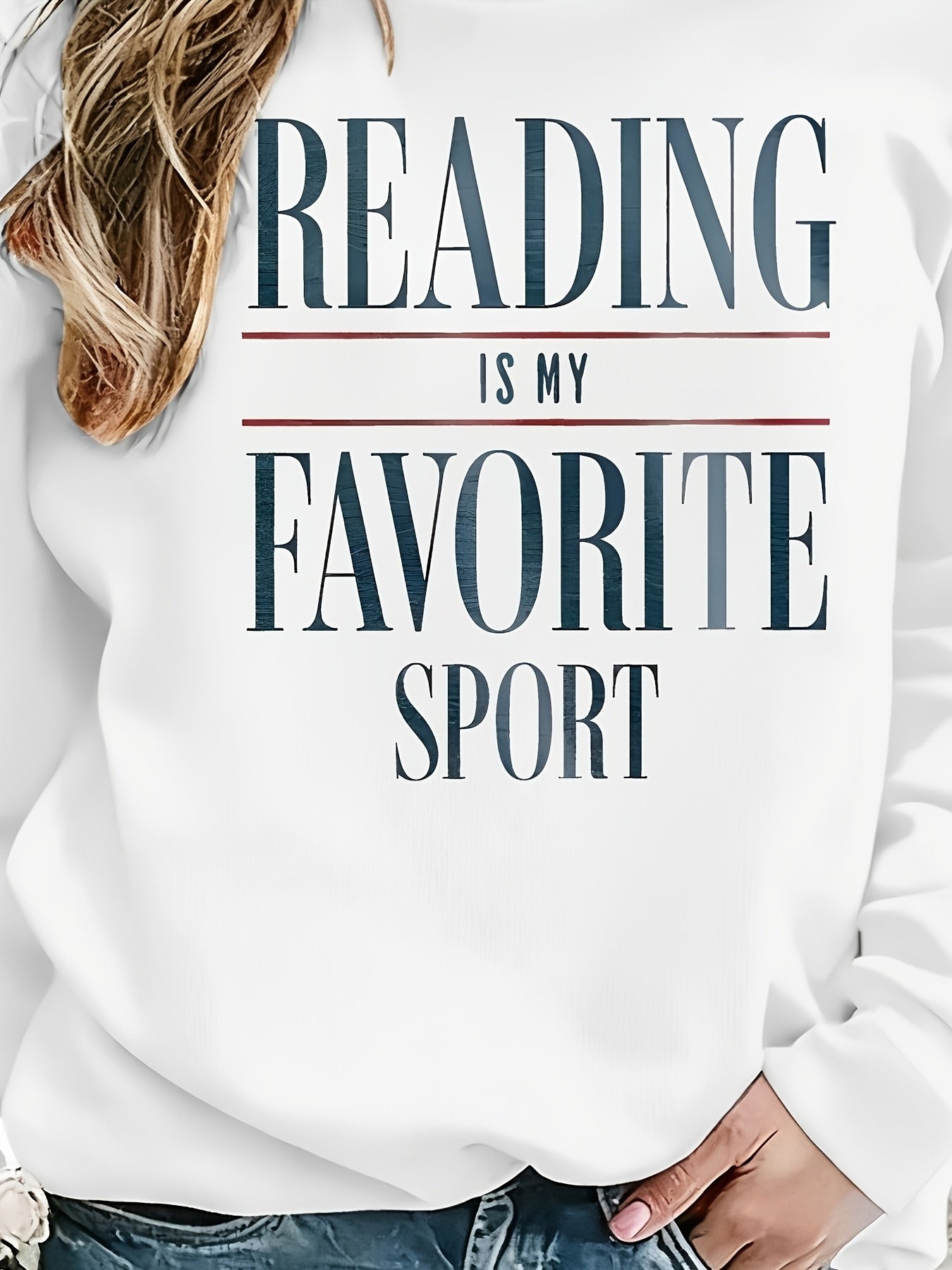 Reading Is My Favorite Sweatshirt, Vintage Reading Sweatshirt, Book Lover Gift, Bookish Sweatshirt, Bookworm, Reader Gift, Book Sweatshirt, Fall Cothes