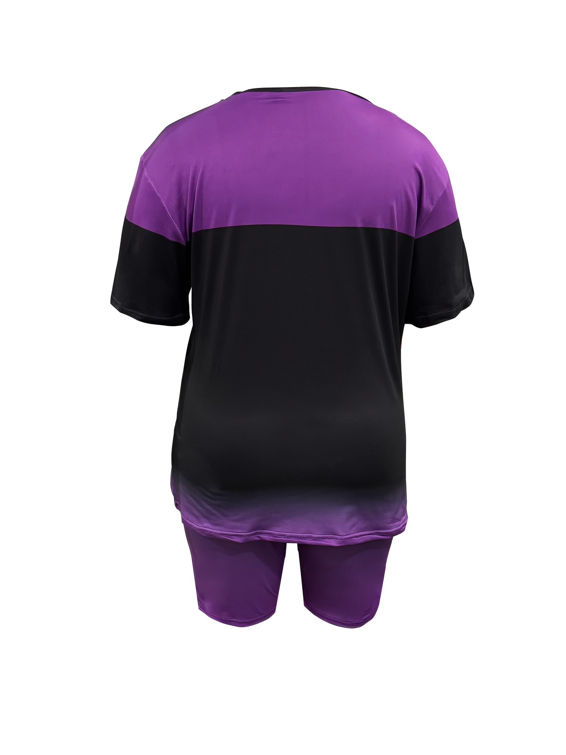 Black Polyester Printed Shorts - product view 4