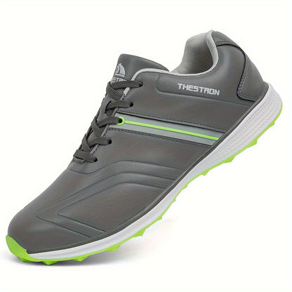 Professional Men'S Golf Shoes, Comfortable Golf Training Sneakers For All Seasons Outdoor