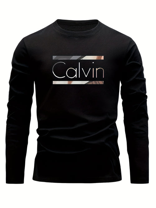 3pcs Men'S Thick Long-Sleeve Tees: Breathable, Sweat-Absorbent with Paris Letter Patterns. Round Neck, Casual Street Style-Fit for Outdoor Sports And Daily Wear. All-Season, Ideal Fashionable Casual Tops Novelty Pajamas Loungewear, Sweat-Resistant