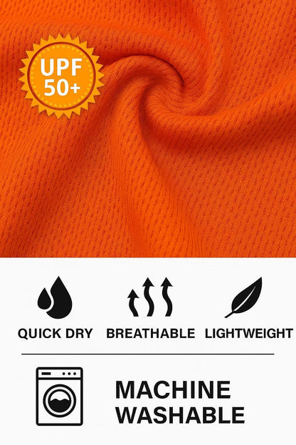 Men’s Sun Protection Hoodie – Cooling, Moisture-Wicking, Outdoor Activewear