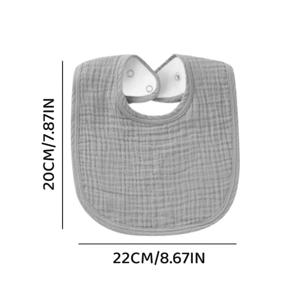 Baby Bib Set - Soft Absorbent Multipack Style 6565
