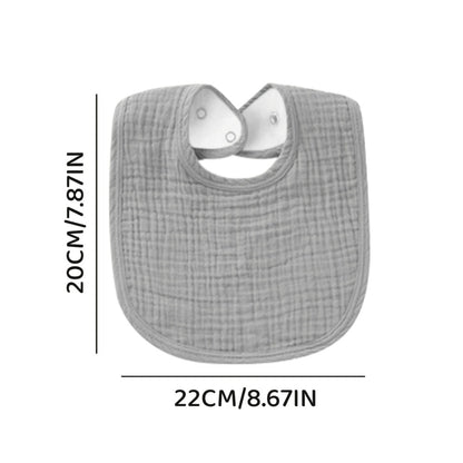 Baby Bib Set - Soft Absorbent Multipack Style 6565