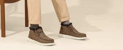 2026 Men's Casual Slip-on Shoes Warm Loafers For Men Winter Boots Game Day Fan Gear for All Football Fans