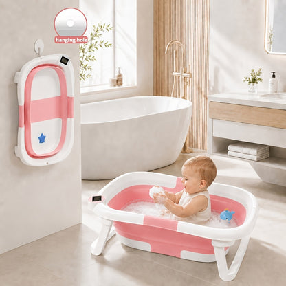 Baby Bathtub - Portable Foldable Travel Soft 3717