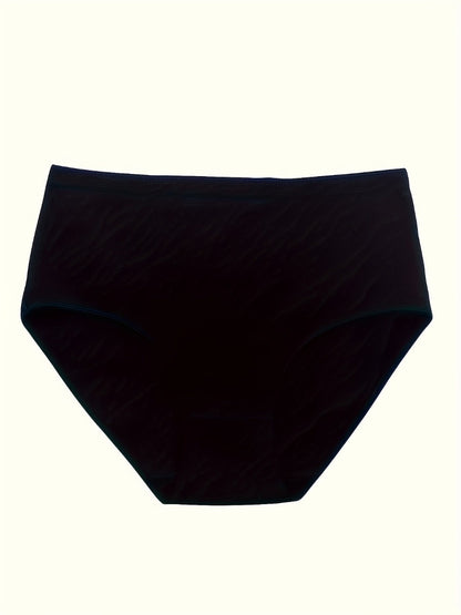 Women’s 8-Pack High-Waist Briefs - Breathable Daily Comfort