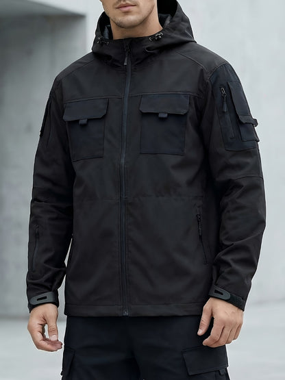 Men's Windproof Zip-Up Coat Everyday 997