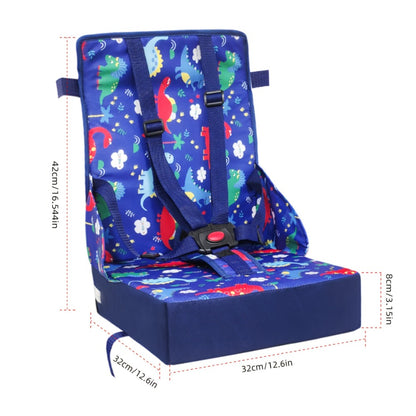 Portable Dining Booster Seat Cushion - Foldable Waterproof Washable Design