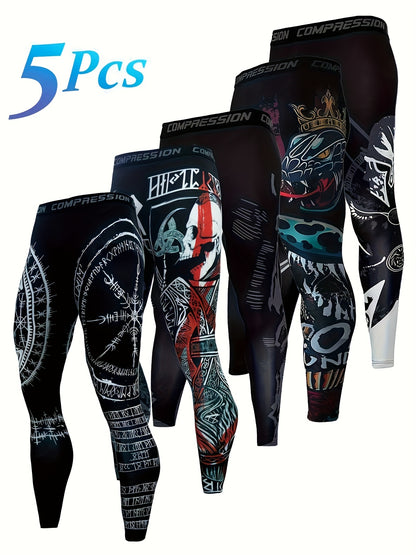 Men's Mixed colors Leggings - product view 10