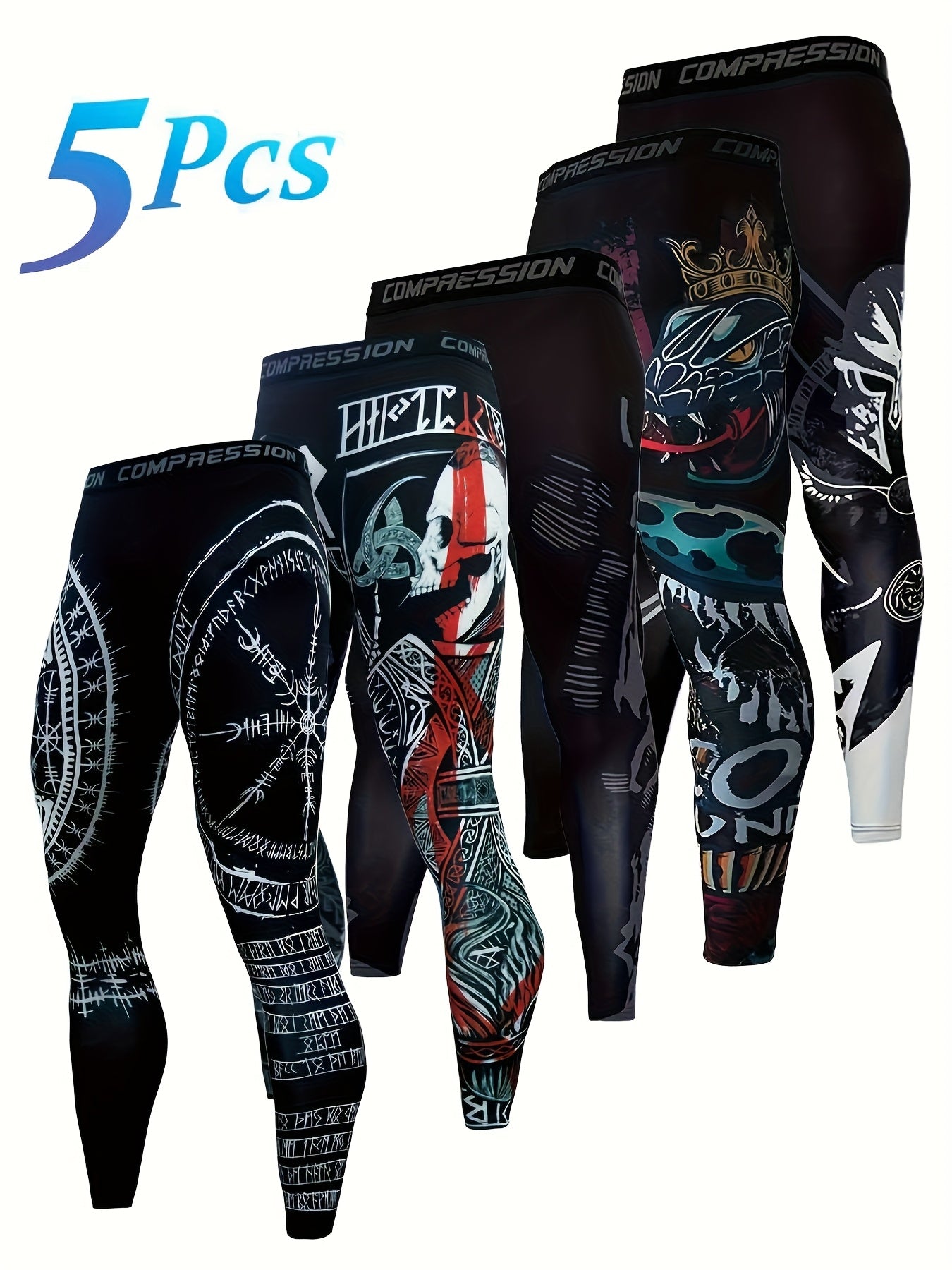 Men's Mixed colors Leggings - product view 3