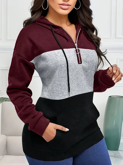 Women's Mixed colors Polyester Hoodie - product view 2