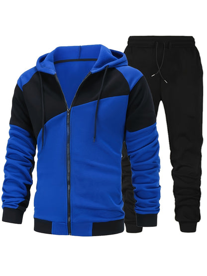 Men's Dark Gray Polyester Jacket - product view 1