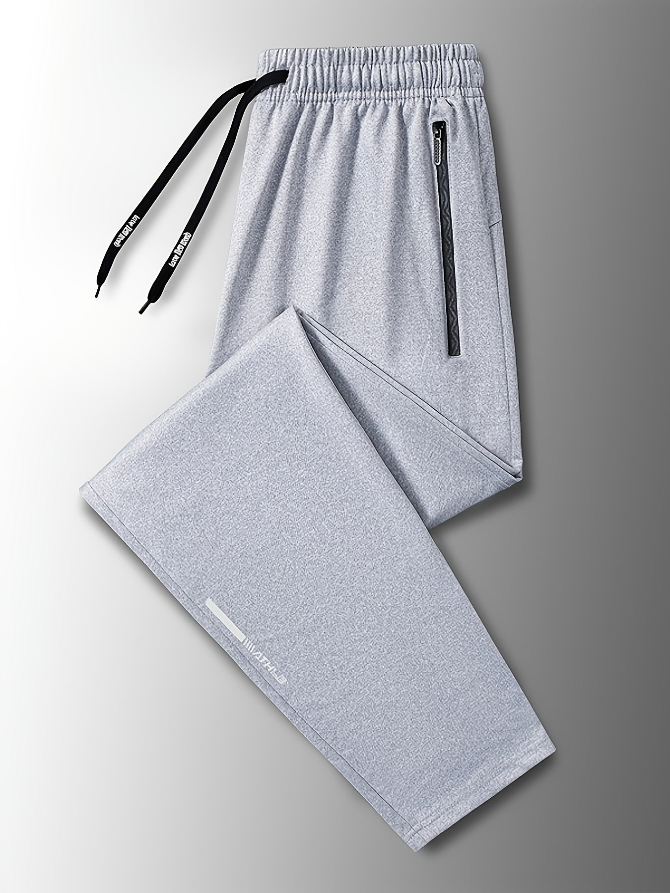 Men'S Sweatpants with Drawstring And Pockets, Regular Fit And Cuffed Sports Trousers for Spring And Autumn Running And Daily Outerwear-Pants for Men