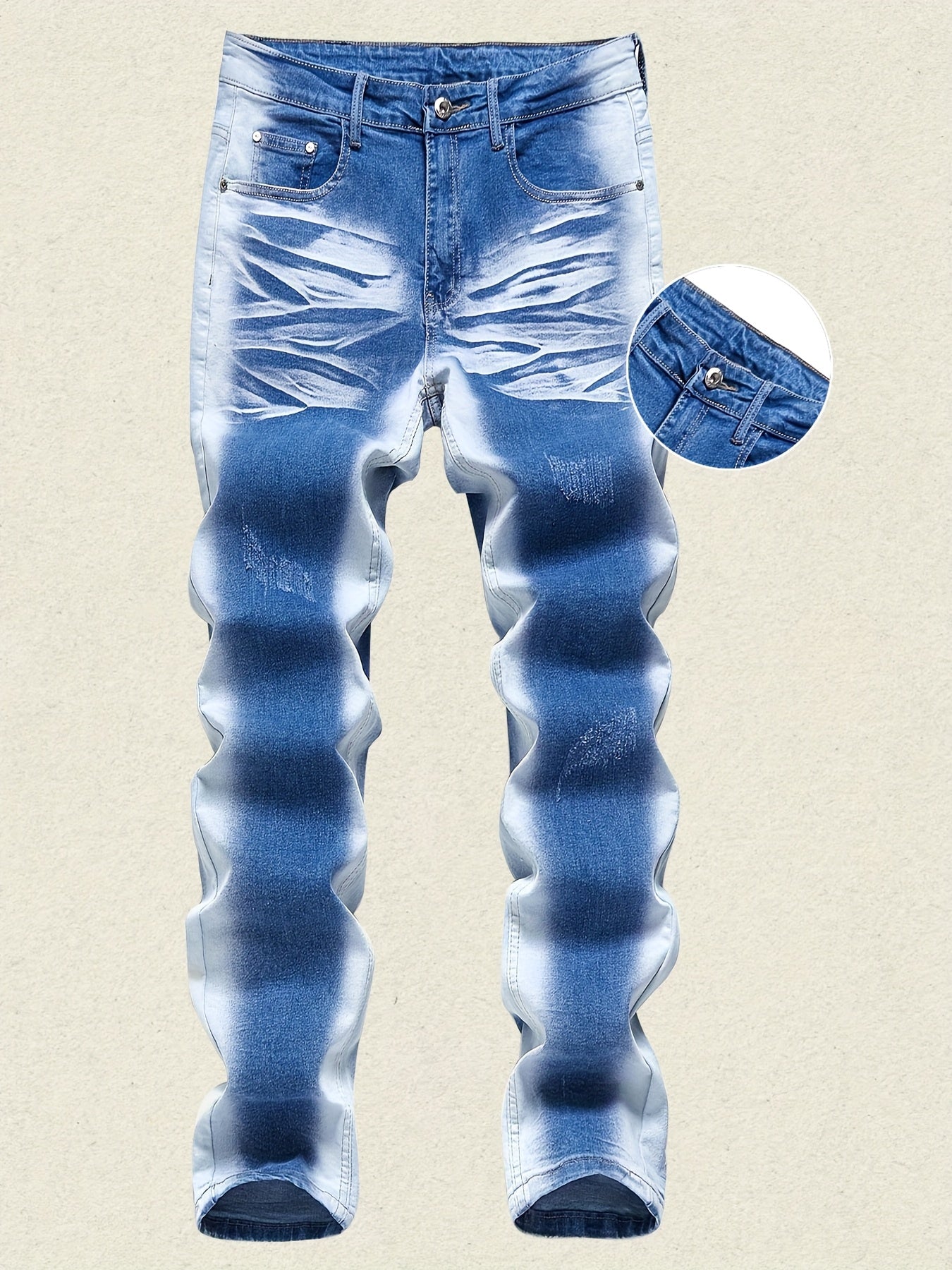 2-Pair Men's Slim Jeans, Stretch Comfort Fit, Vintage And Washed Denim Styles, Must-Have