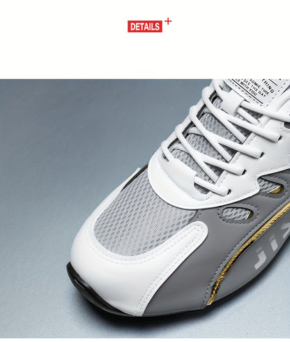1 Pair of Sports Casual Style Shoes, with Thick Soles and Anti-slip Wear Resistance, Providing Good Cushioning, Shock Absorption and Support, Suitable for Young People Who Fashion Trends When Shopping, Playing Sports and Leisure