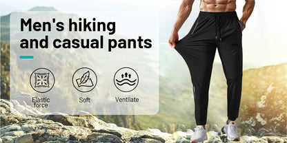 Men's Track Pants - Stretch With Pockets