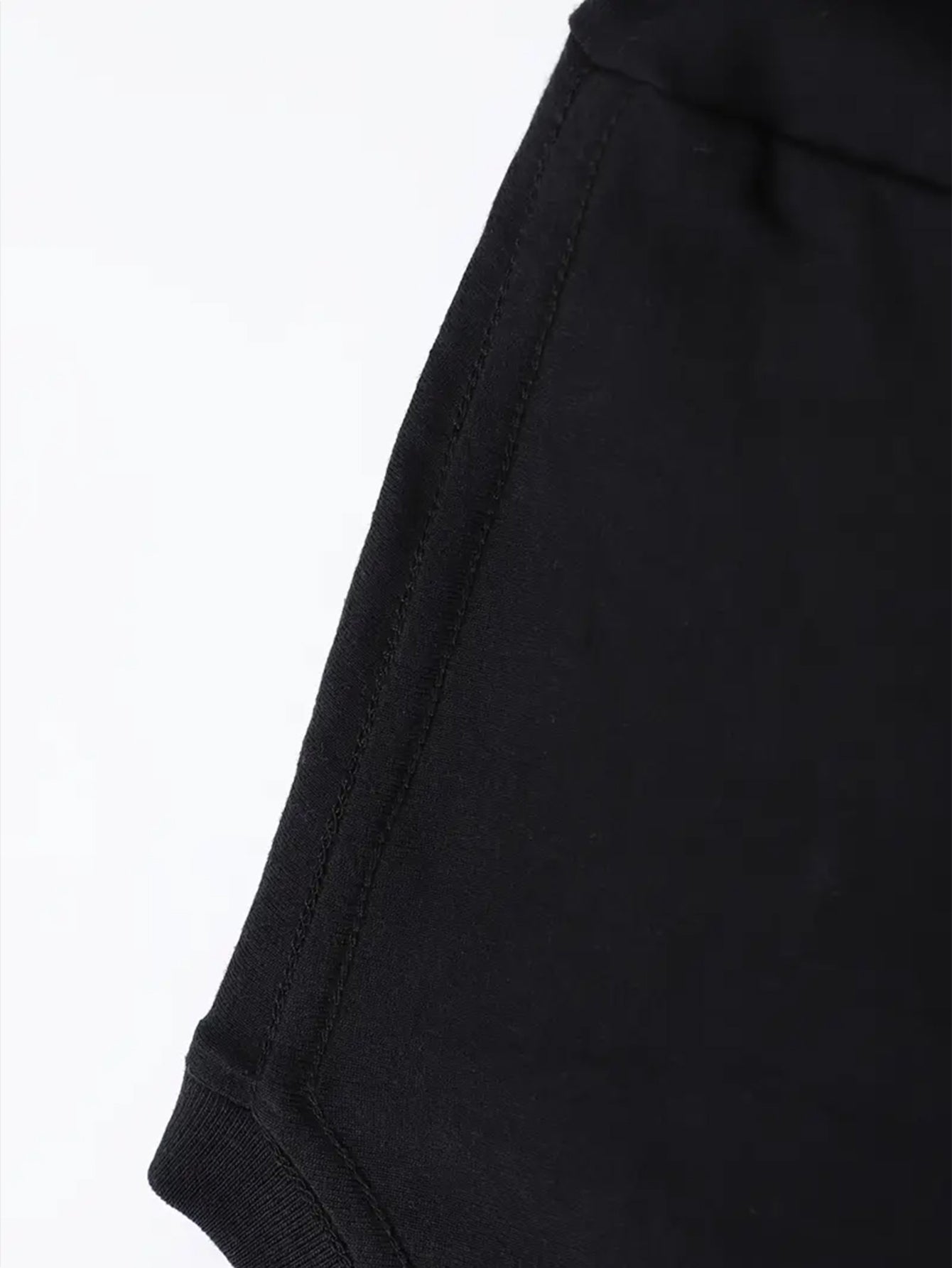 Women's Black Short-Sleeve Blouse - product view 7