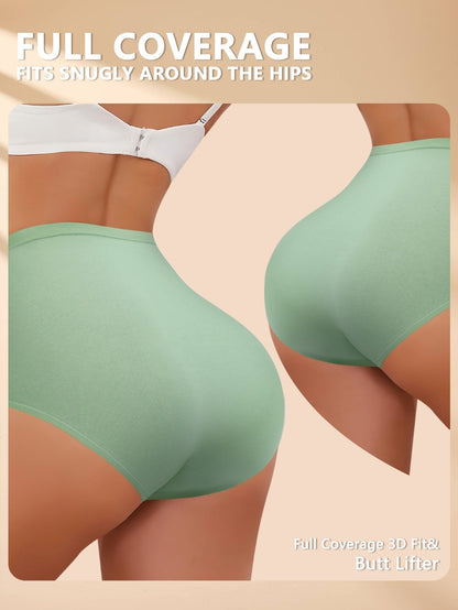Women’s Plus Size High-Waist Shapewear Briefs - Tummy Control Support