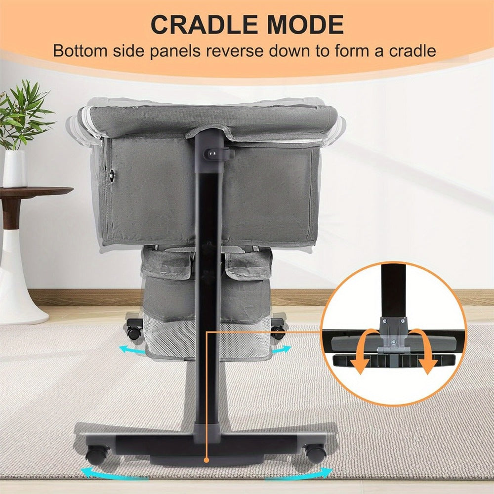 Baby Bassinet - Adjustable Bedside Basinet Height