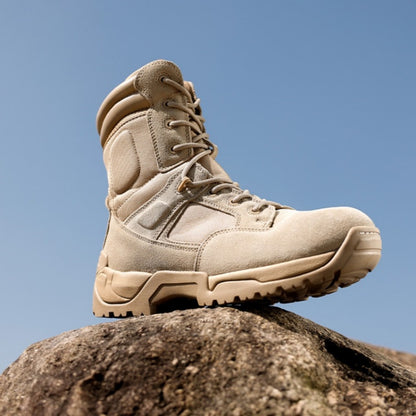 Men's Boots - Breathable Mesh Cushioned Comfort for Outdoor & Travel 236197