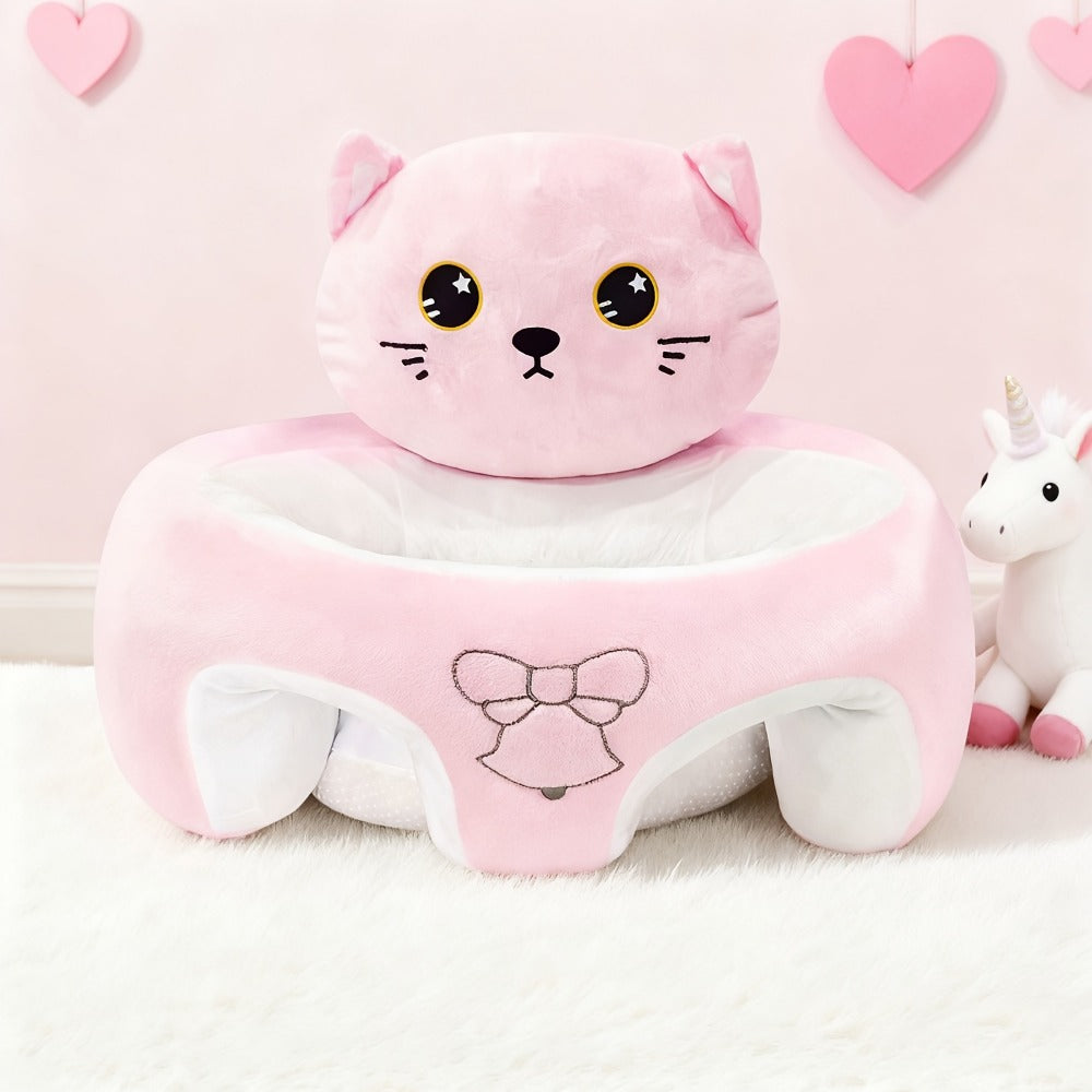 Infant Floor Seat - Plush Back Support Activity Chair