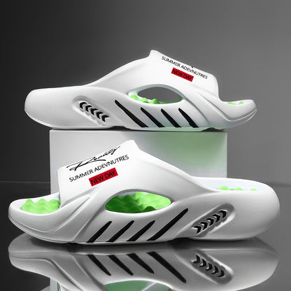 Men'S Summer Sandals, Casual Breathable Sports Sandals, Beach Slippers