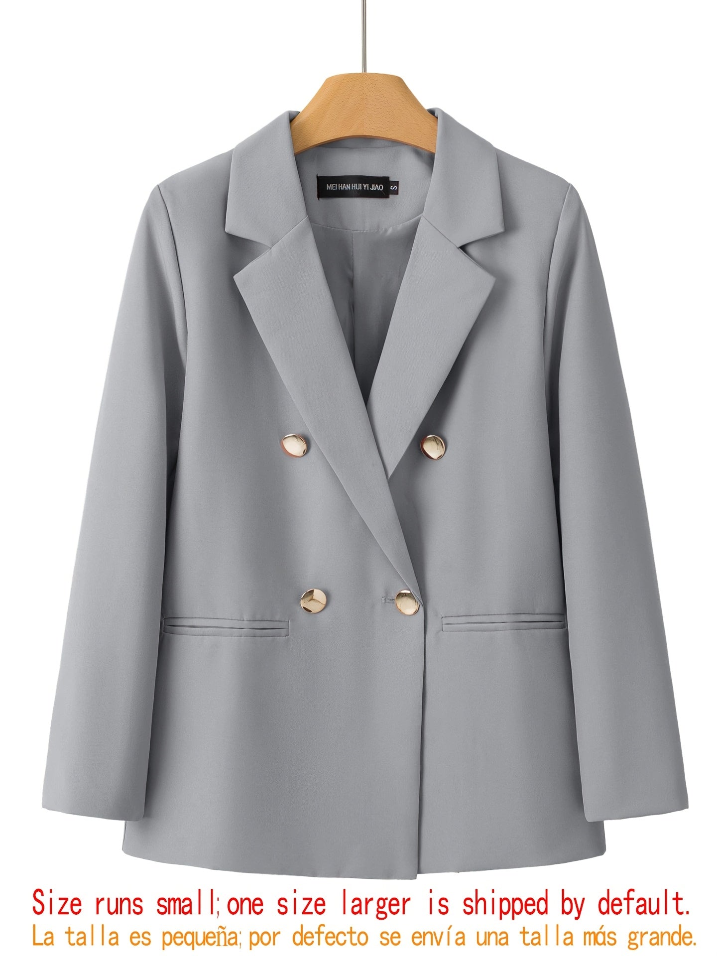 2026 Spring/Autumn Women'S Double-Breasted Blazer