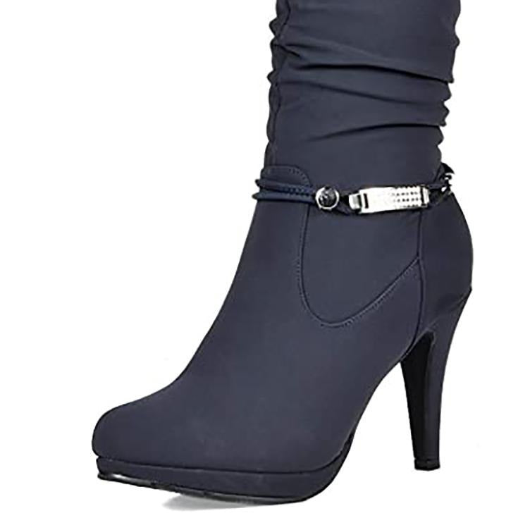 Women's High Heels Over The Knee Boots Thigh High Pointed Toe Stiletto Long Fall Sexy Boots Various Occasions Suitable for party, dance, shopping Casual Fashion Booties