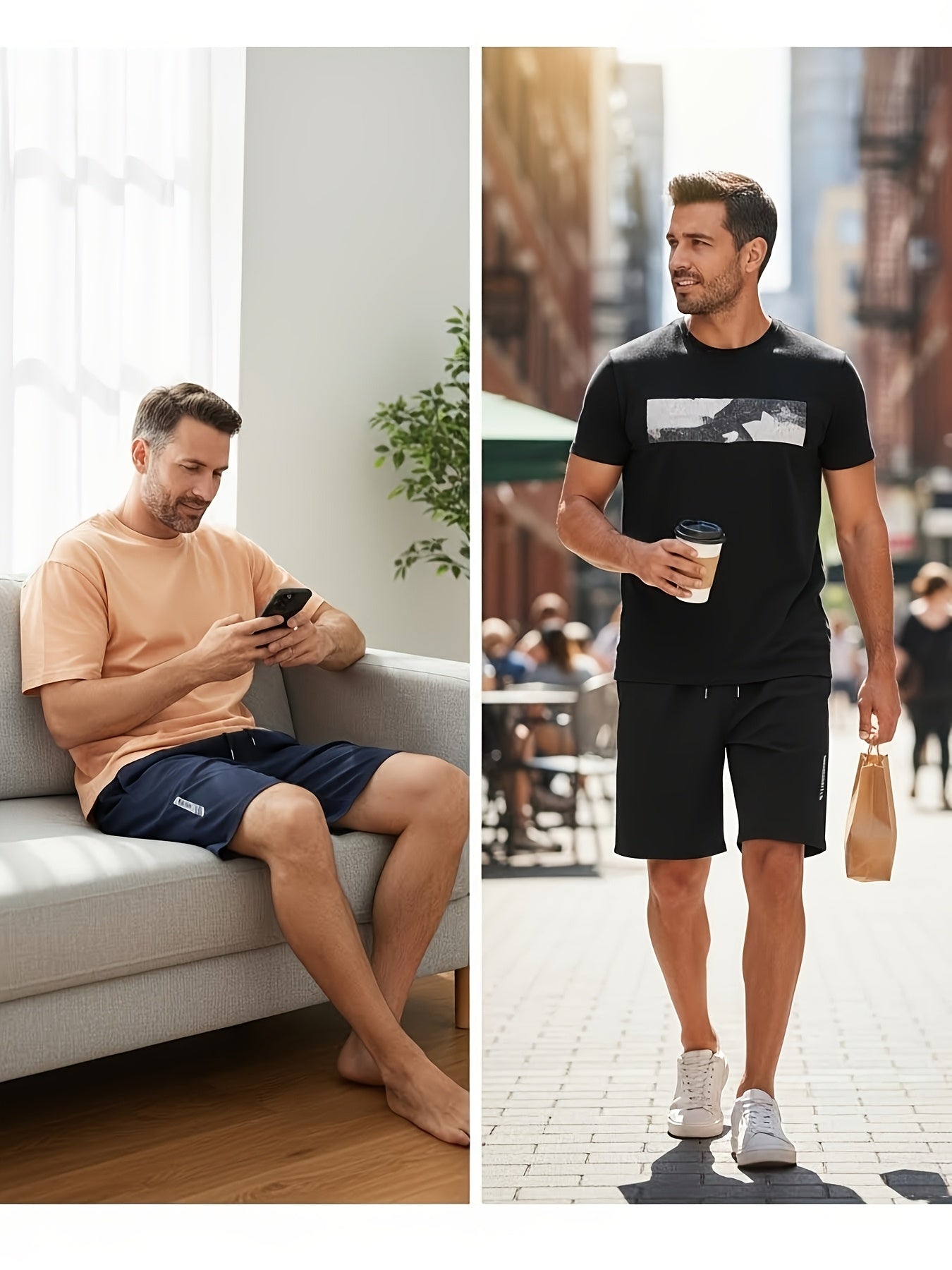 5pcs Men's Sports Gym Workout Shorts Basketball Shorts Men Stretch Waistband Side Zip Pocket Quick Drying