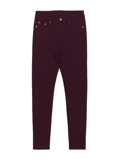 Y2K Trendy High-Stretch Slim Fit Women'S Pants, All-Season Streetwear Casual Trousers