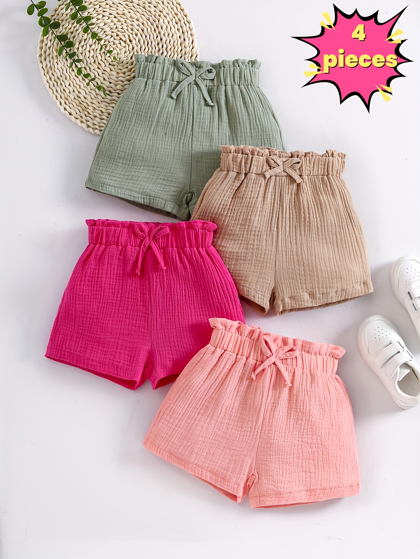 Girls' Mixed colors Shorts - product view 7