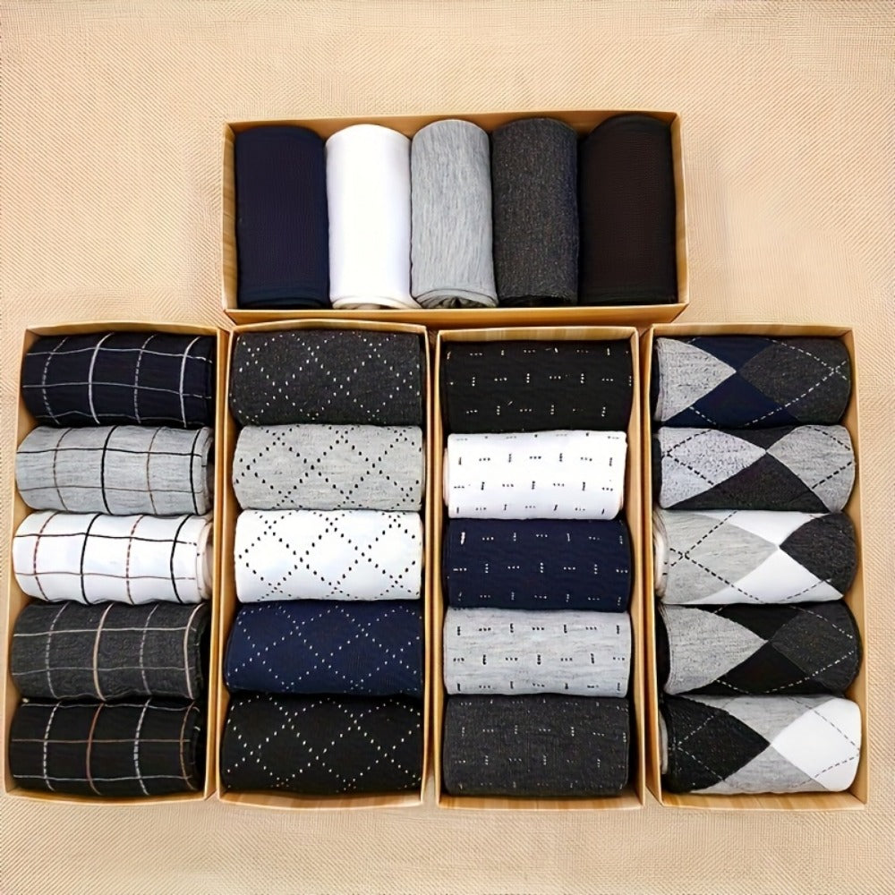 Men's Everyday Compression Socks - 5-Pair Pack