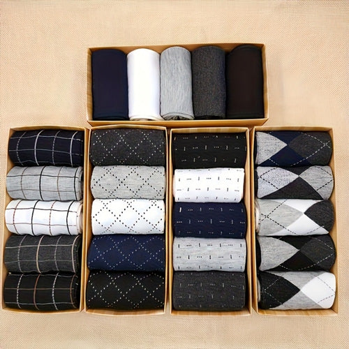 Men's Everyday Compression Socks - 5-Pair Pack