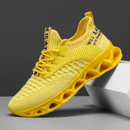Sneakers, Men's Sports Shoes Summer Mesh Surface Breathable Lightweight Running Shoes Travel Fitness Jump Rope Tennis Shoes Wear-resistant Basketball Shoes Trend Men's Casual Shoes Outdoor Activities Large Size Walking Shoes