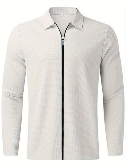 Men's Autumn And Winter Jackets, Slim Fit Cardigans with Collars, Men's Jackets, Casual Style, Suitable for Outdoor Travel