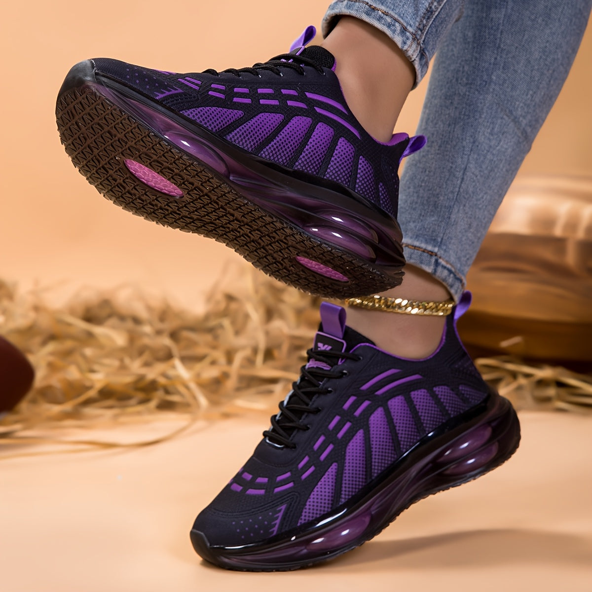 Women's Four Seasons Outdoor Running Shoes, Women's Low-Top Casual Sports Shoes, Suitable for Casual Activities Such As Casual Wear, Driving, Walking, Shopping, Etc., Women's Air Cushion Jogging Shoes, Women's Air Cushion Tennis Shoes, Women Shoes