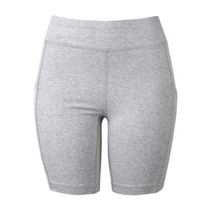 LADIES COTTON 15 INCH OUTSEAM SHORTS WITH POCKETS